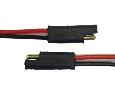 Conector 2 vias emborrachado